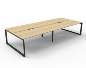 Loop 4 Person Double Sided Workstation Pod