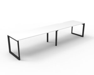 Loop 2 Person Bench Style Workstation Pod